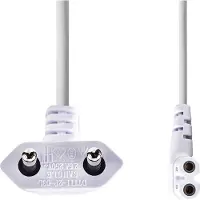 Nedis Stroomkabel Euro Male IEC-320-C7 Gehoekt Links Gehoekt - Nedis