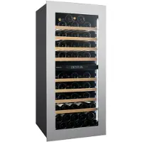 Dunavox DVH-70.185DC.TO wijnkoelkast inbouwkoelkast, nis hoogte 122,5 cm, zuinig energieklasse G