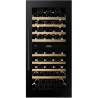 Dunavox DVP-70.185DB wijnkoelkast inbouwkoelkast, nis hoogte 122,5 cm, zuinig energieklasse F