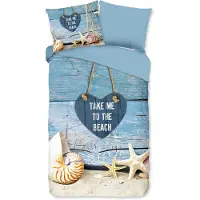 Pure Dekbedovertrek beach