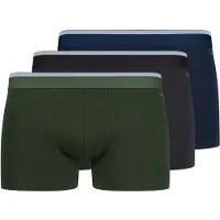 Skiny Boxershorts donkerblauw / groen / zwart