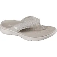SKECHERS Teenslipper 'Go Walk' lichtgrijs