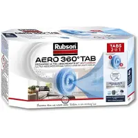 Rubson AERO 360 Navullingen Neutral 4 Stuks | Vochtvanger Luchtontvochtiger Navulling | Vochtvanger Navul Tabs | Kamer Ontvochtiger & Vochtopnemer Tabs.