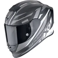 Scorpion EXO R1 Evo Carbon Air, racehelm, zwart mat/wit, maat L (59/60)