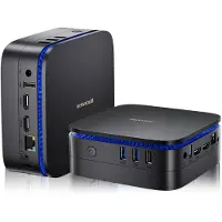 Blackview MP60 Mini PC - 16 GB DDR4 - 512 GB M.2 SSD - Intel N95 - Windows 11 - 5G WiFi - 4K HD Dual HDMI - Gigabit Ethernet - Zwart