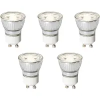 LUEDD Set van 5 GU10 dimbare ledlampen 35mm 4W 230 lm 4000K