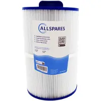 Allspares Waterfilter voor Zwembaden geschikt voor Caldera 1019401 / 75017 / PCD50N / C-7350 / CA50 (Ø178x273mm)