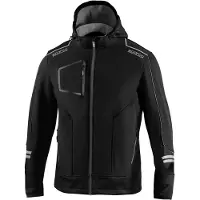 Sparco Tech York Softshell jas - Zwart - Maat XXL