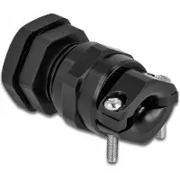 DeLOCK Cable Gland PG11 with strain relief and bending protection black