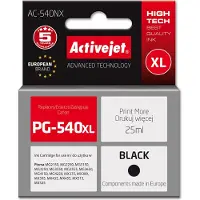 ActiveJet AC-540NX-inkt voor Canon-printer (vervanging voor Canon PG-540XL) Supreme, 25 ml, zwart