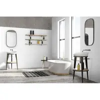 Grossfillex Grosfillex Wandpaneel Gx Wall+ Pvc White Stone 30x60cm