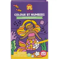 Tiger Tribe meeneem Colour By Numbers Mermaids +4 jaar*