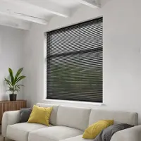 Decosol 203 Jaloezie Horizontaal Aluminium Zwart 120x250cm