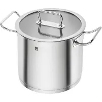 Zwilling pro hoge pan met glasdeksel 8,1 L