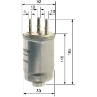 Bosch Brandstoffilter F 026 402 229