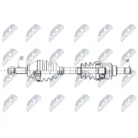 NTY NPW-WW-153 Aandrijfas
