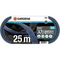 Gardena Liano XtremeTextielslangset 25 m - Zwart - 1/2 inch - 1 stuk(s) - 18475-20