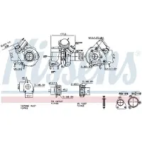 Nissens 93627 Turbocharger
