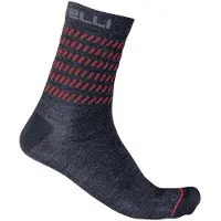 Castelli Go 15 Blauwe Sokken, Maat Z/M