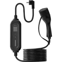 Deltaco e-Charge Cable Schuko - Laadkabel voor Elektrische Type 2-Voertuigen - 6 tot 16A - 3,5 kW