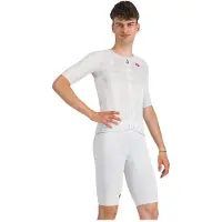 Castelli - Free Aero Race S Bibshort - Fietsbroek L, wit