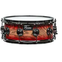 Fame Fortress Snare 14"x5,5" Red Burst - Snare drum