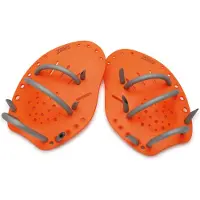 Zoggs Matrix Handpeddels Oranje