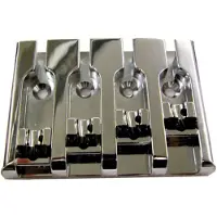 Göldo 3-D bas Bridge 4-String Chrom - Basgitaaronderdeel