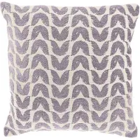 Unique living sierkussen gozi lila -45x45cm