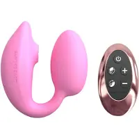 Love to love Wonderlover - G-spot vibrator met clitorisstimulator (roze)