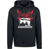 Mayhem Trui met capuchon - Deathcrush - S tot XXL - voor Mannen - zwart - Maat M
