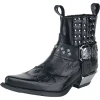 New rock Laars - Antik - EU40 tot EU47 - voor Mannen - zwart - Maat 40