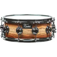 Fame Fortress Snare 14"x5,5" Brown Burst - Snare drum