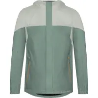 Normani Outdoorjas 'Sointula' stone grey / lichtgroen