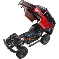 DF-Models DF-4S Crawler Varant Metallic-Rot 313 mm Scale - RTR