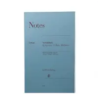 Henle Verlag Notenblock - A4 papier voor muzikanten - 100 pagina's
