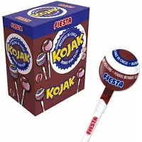Fiesta Kojak Bubblegum knots Cola - 100 stuks