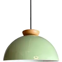 Bamyum Hanglamp Industrieel Metaal Mintgroen, Hanglamp