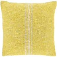 Unique living sierkussen steve lemon yellow -45x45cm