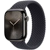 Apple Gevlochten solobandje voor de Watch | 44/45/46/49 mm - Maat 11 - Midnight