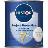 Histor Perfect Protection Buitenlak Hoogglans Gebroken Wit Ral 9010 0,75 Ltr