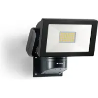 Steinel LED-buitenspot LS 300, zwart, metaal IP44 300, zwart, Aluminium, LED buitenlamp