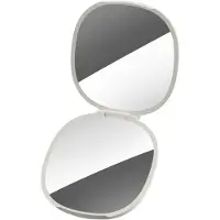 Joseph & Joseph Handspiegel met houdertje - Beige