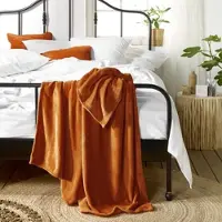 De Witte Lietaer Plaid Snuggly Copper-150 x 200 cm