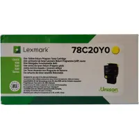Lexmark 782Y (78C20Y0) Toner Geel