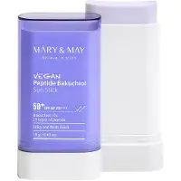 MARY & MAY - Vegan Peptide Bakuchiol Sun Stick - SPF 50+ PA++++ - 18 gr
