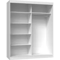 Top E Shop Iga 160/B WITTE kledingkast