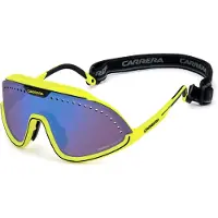 Carrera Zonnebril 'C SPORT 01/S Matte black gold 99/1/125 MAN Sunglasses' geel