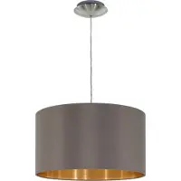 Eglo Hanglamp Maserlo Bruin/Goud