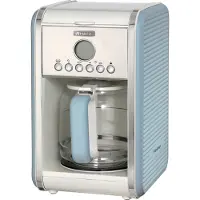 Ariete 1342/03 - Vintage koffiezetter - tot 12 kops - 24 uurs timer - warmhoudplaat - Beige
